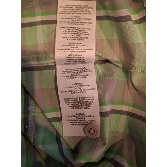 Columbia Green Plaid Button‑Down Shirt  Mens Large Outdoor Casual - Picture 7 of 9